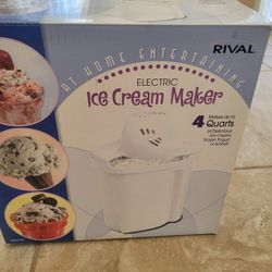 Rival Electric Ice cream maker