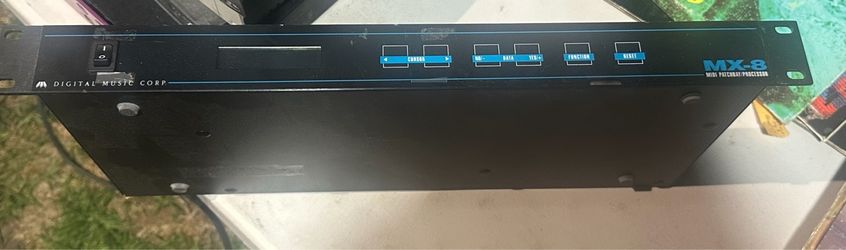 Digital Music Corp. MX-8 Midi Patchbay/Processor working good with adapter