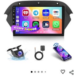 Inefala [2G+64G] Android 15 Car Radio for Honda Acura MDX 2007-2013 with Wireless Carplay/Android Auto, 9 Inch Touch Screen Car Stereo with GPS WiFi B