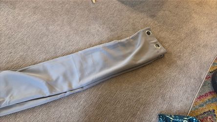 New grey blackout curtains