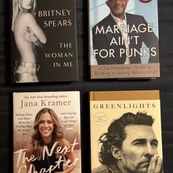 AUTOBIOGRAPHY/SELF HELP BOOK BUNDLE