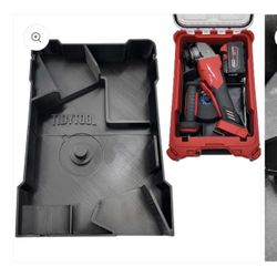 TidyTool Packout Insert for M18 Grinder Models 2880-20, 2881-20 and 2686-20 - Milwaukee Compact Organizer