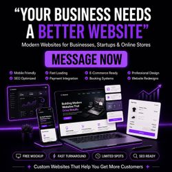 Modern Business Website Design | SEO + Mobile Friendly