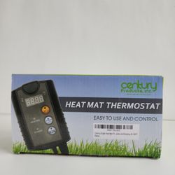 Century Digital Seedling Heat Mat Reptile Thermostat Temperature Controller.

Century Digital Seedling Heat Mat Reptile Thermostat Temperature Control
