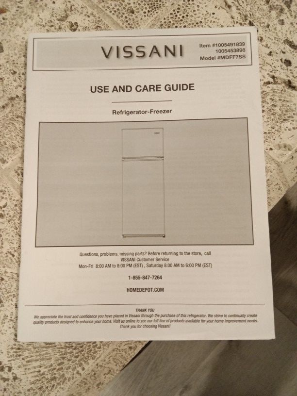 Vissani Refrigerator 7.1 Cu Ft for Sale in Long Beach, CA OfferUp