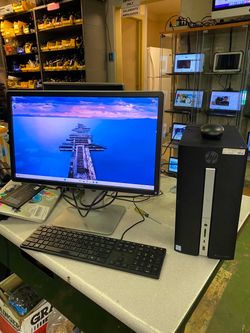 Hp desktop 256gb SSD  8gb RAM