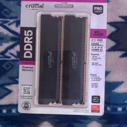 Crucial Pro 32gb DDR5 6000mhz New