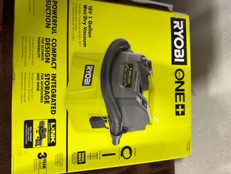 RYOBI ONE+ 18V 1-Gallon Wet/Dry Vacuum (PCL733B) - Open Box / Unused