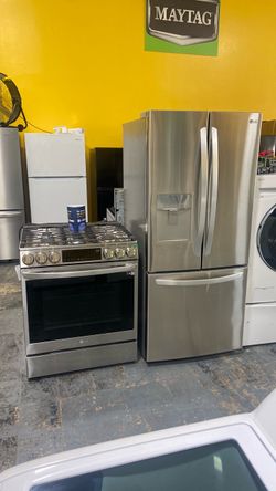 Stove and Refrigerator $50 down payment