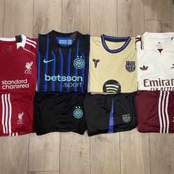 Soccer uniforms