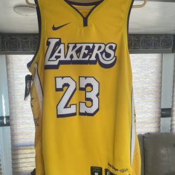Lebron James Laker Jersey City Edition