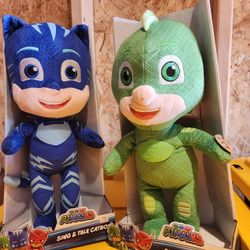 Brand New P J Mask Singing Plush Toy