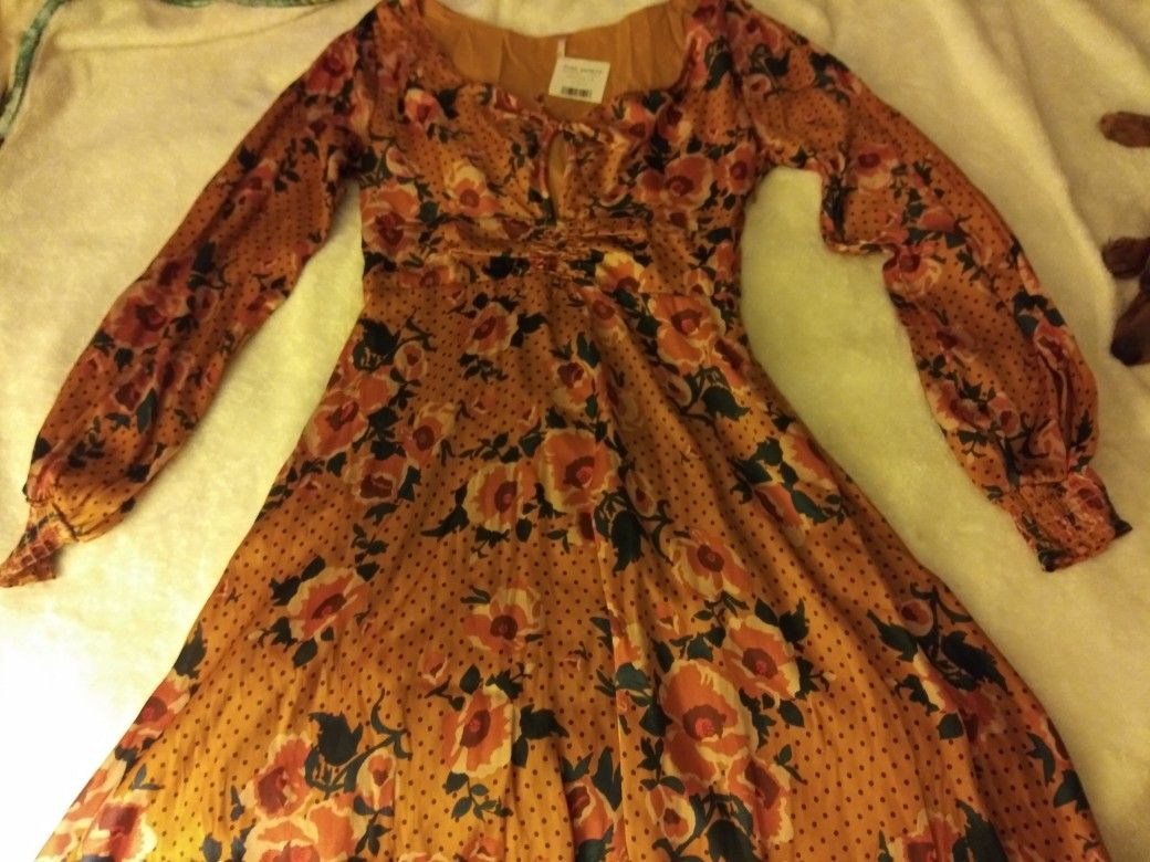 Womens "Free People", dress, tunic, multi color size 6