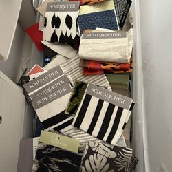 Designer Upholstery Fabric Swatches Samples 