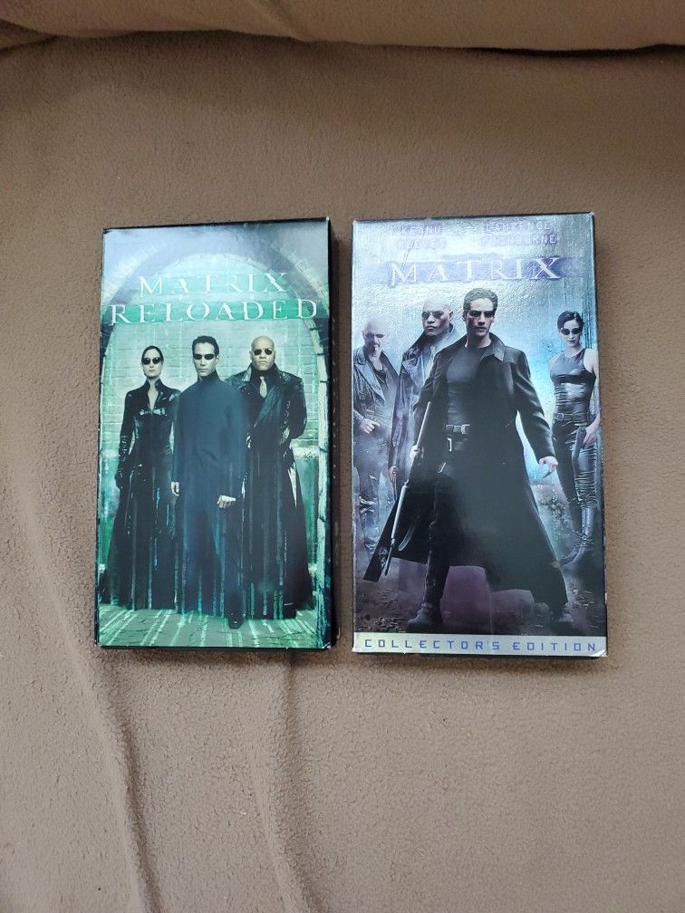 Matrix VHS Tapes