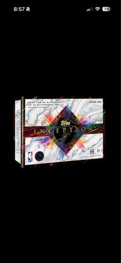 Topps Inception Basketball Hobby Box