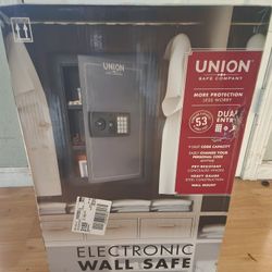 Electronic Wall Safe New  In Box