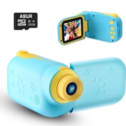 Kids Camera for Toddler Girls Boys Aged 3-9, Kids Toys Digital Camera for 3 4 5 6 7 8 9 Year Old Girls, Children Toy Camera Birthday Gift for Kids wit