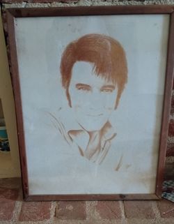 17" x 21" Elvis Presley Picture