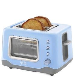 Rise by Dash Clear View 2-Slice Toaster ( Brand New, In Box ) For $20