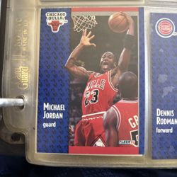 Basketball , Baseball , Football 1990s Collection Book Bundle Over 1,000+ Cards 