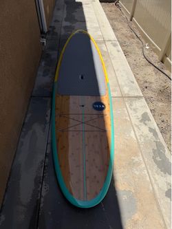 BRAND NEW VESL 10'6" Bamboo Wood Eco Series SUP – ONLY USED ONCE