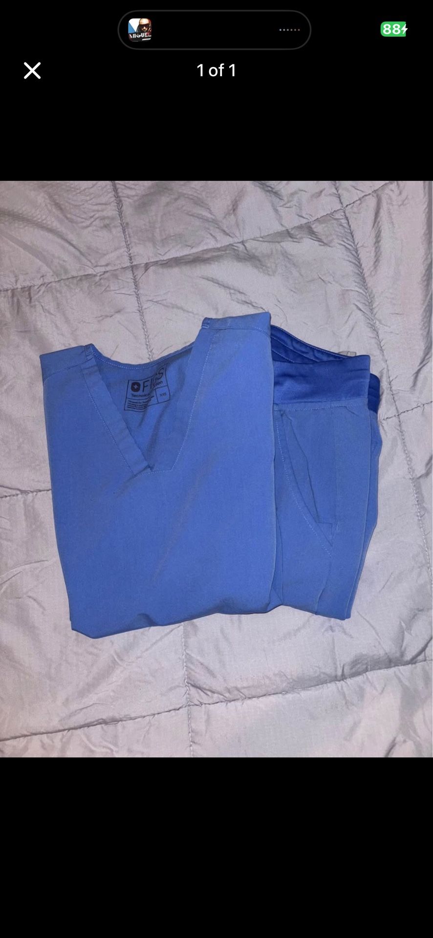 Ceil Blue Figs Scrubs