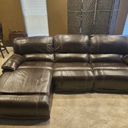 3 Piece Power Reclining Sectional