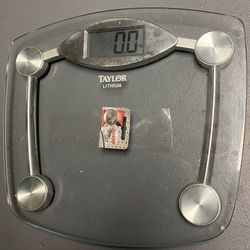 Taylor Lithium Digital Glass Bathroom Scale