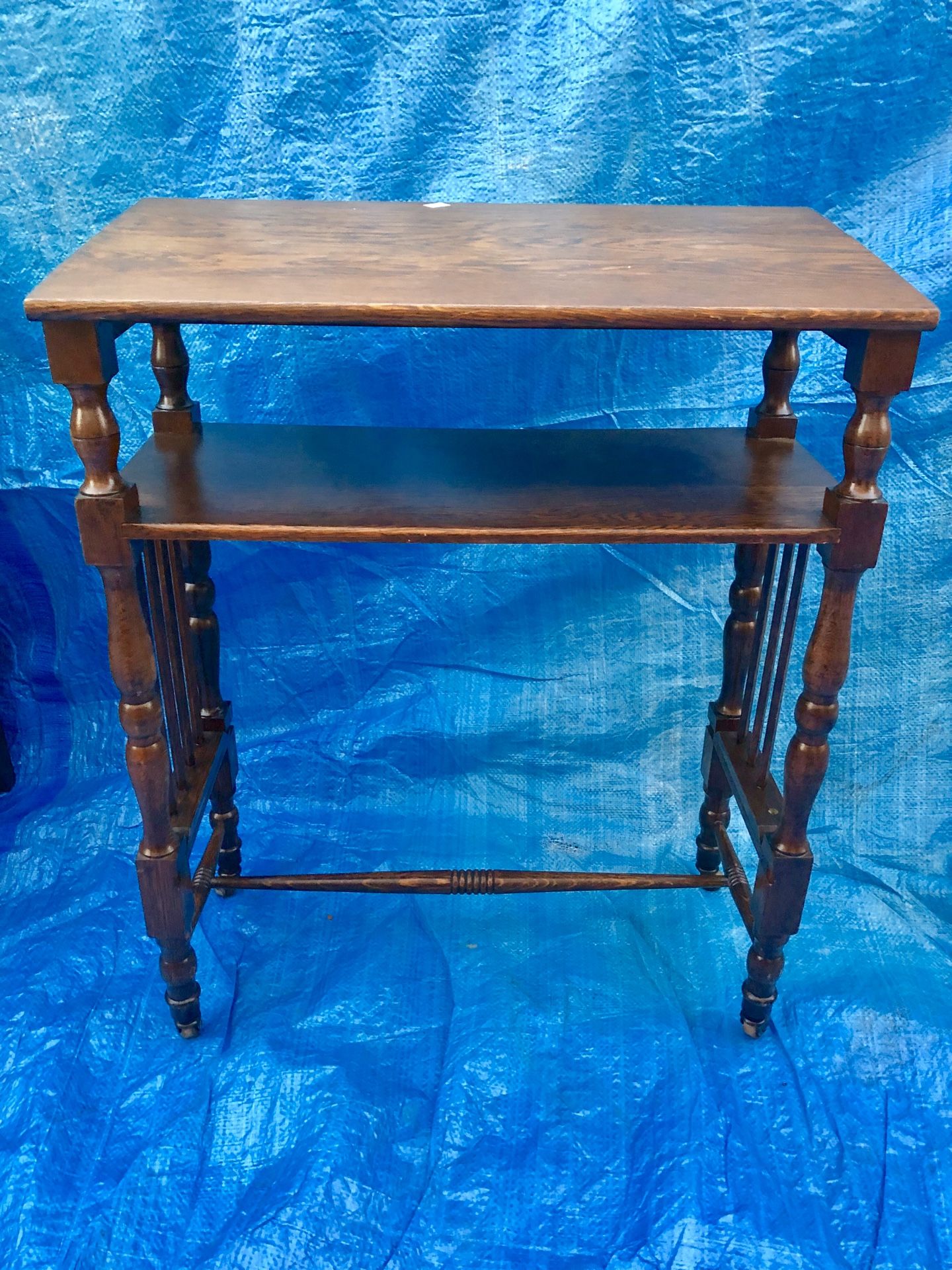 Antique small desk 13x25x33