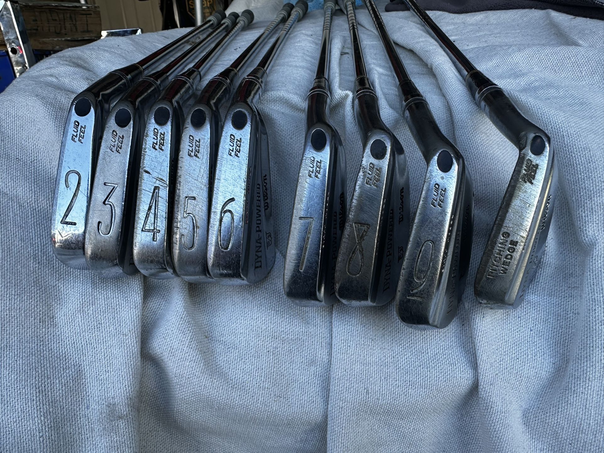 The Wilson Staff Model Dynapower Iron Set