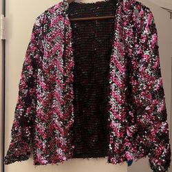 Pink Sequin Jacket 