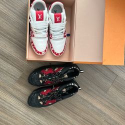 Louis Vuitton X And Burberry 