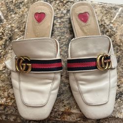 Gucci Payton Leather Flats Shoes