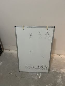 Magnetic Dry Erase Board, 36 X 24 Inches, Silver Aluminium Frame