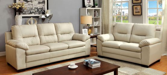 Sofa and Loveseat- Sala de 2pc @Elegant Furniture