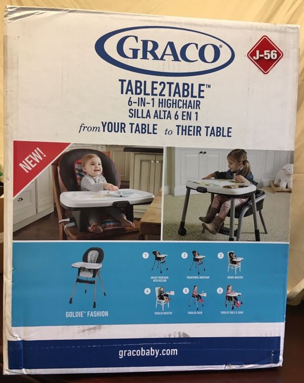Graco Table2table 6 In1 Highchair From Infant To Toddler New In Box Graco Table2table 6 In1 Highchair From Infant To Toddler New In Box For Las Vegas Nv Offerup