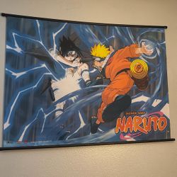 Naruto Scroll Tapestry