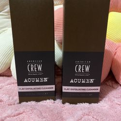American Crew Acumen Men's Clay Exfoliating Cleanser 5.1 oz