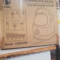 pet grooming vacuum kit cws-050