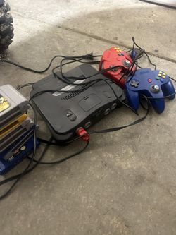 Nintendo 64 + games