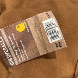 DUCK ZIP-TO-THIGH BIB OVERALL/QUILT LINED