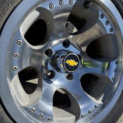 15x8.5 4 used wheels  5 lug