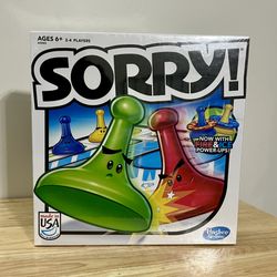 SORRY Board Game by Hasbro 2013 Edition