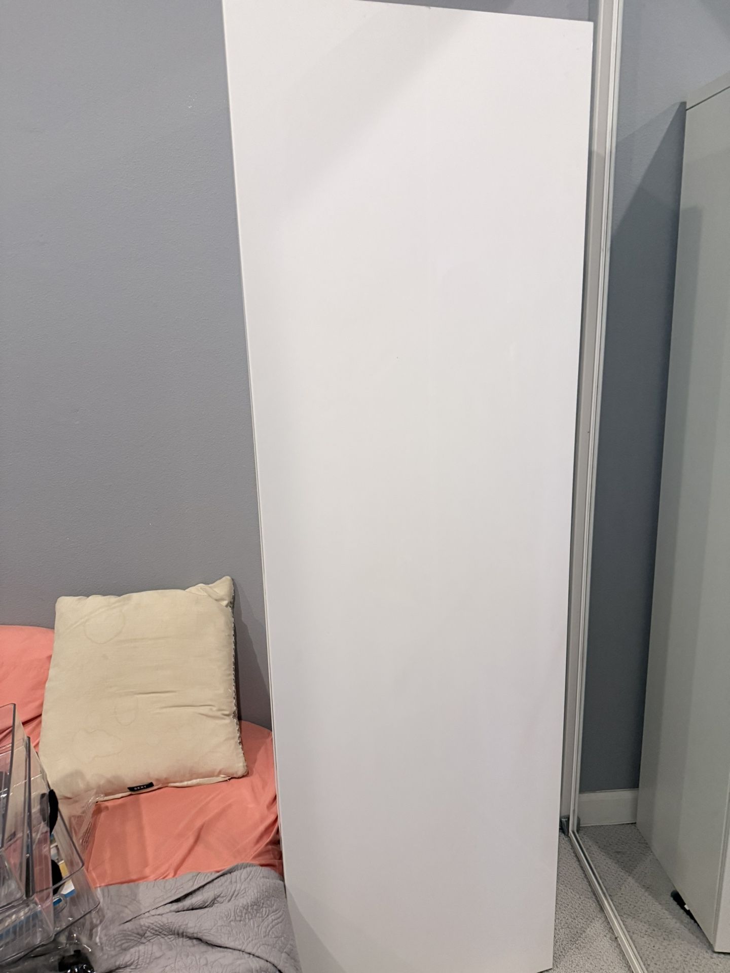 A Set Tall White ikea Shelving Free