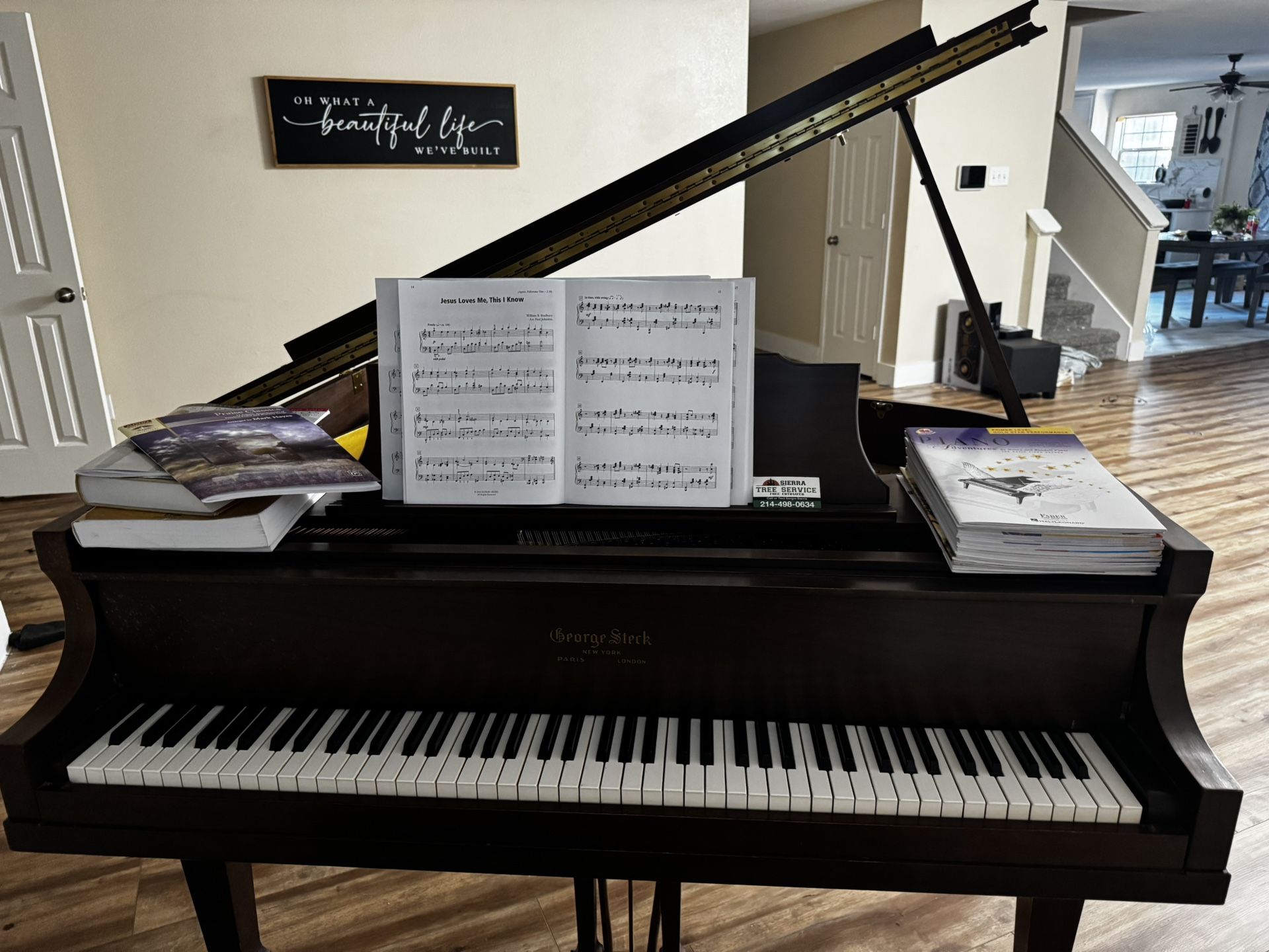 George Steck Baby Grand