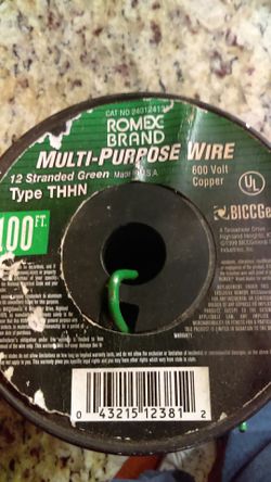 Romex 600 v. 50 ft In reel