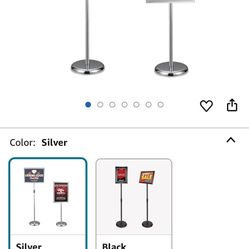 Adjustable Heavy Duty Poster Sign Stand