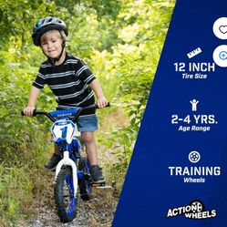 Yamaha 12" Moto BMX Boys Bike, Blue