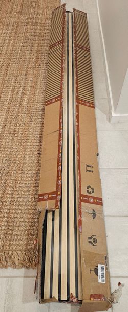 93.2×11.25 inch acoustic 4panels white oak Avana